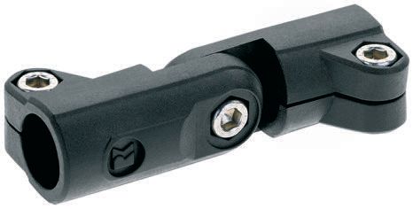 Rose+Krieger Joint Clamp, Connecting Component, Strut Profile 20 to 30 mm, Round Tube Size 30 mm
