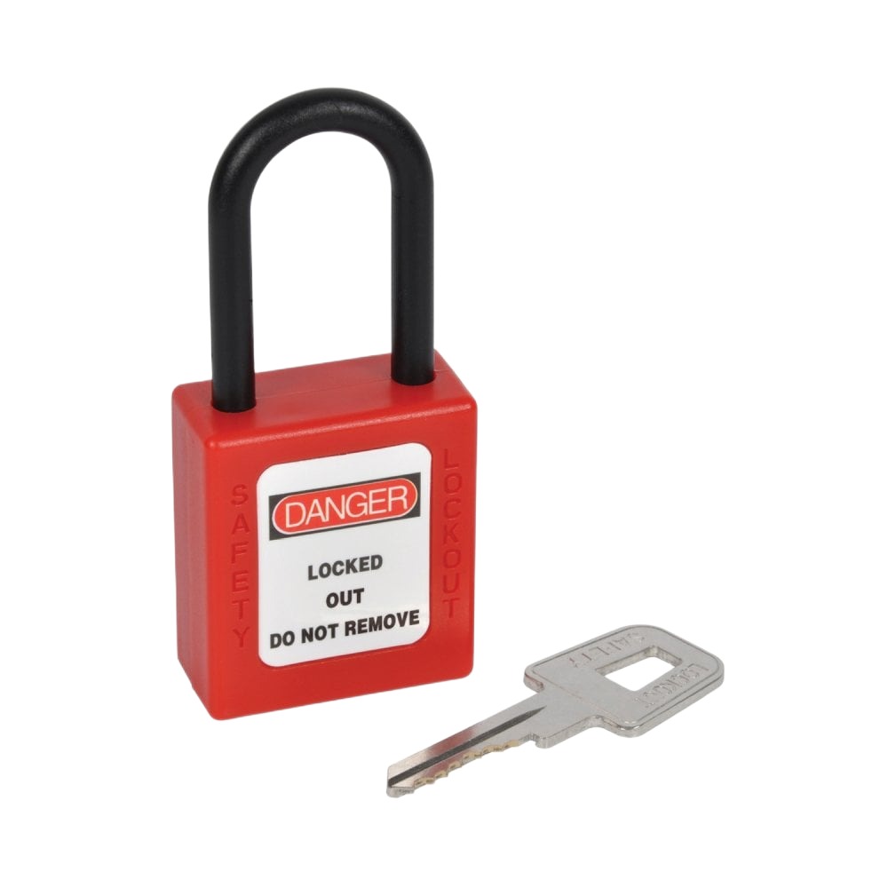 Kasp Padlock Nylon Padlock, 6 mm Shackle, 38mm Body