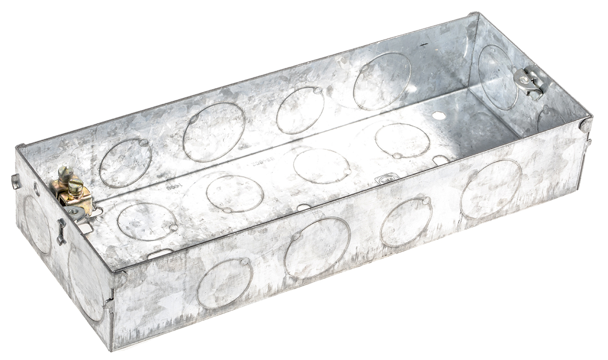 MK Electric Boxes Silver High Gloss, White Pattress, Red Frontplate, Clear Frontplate, Black Pattress, Graphite, High