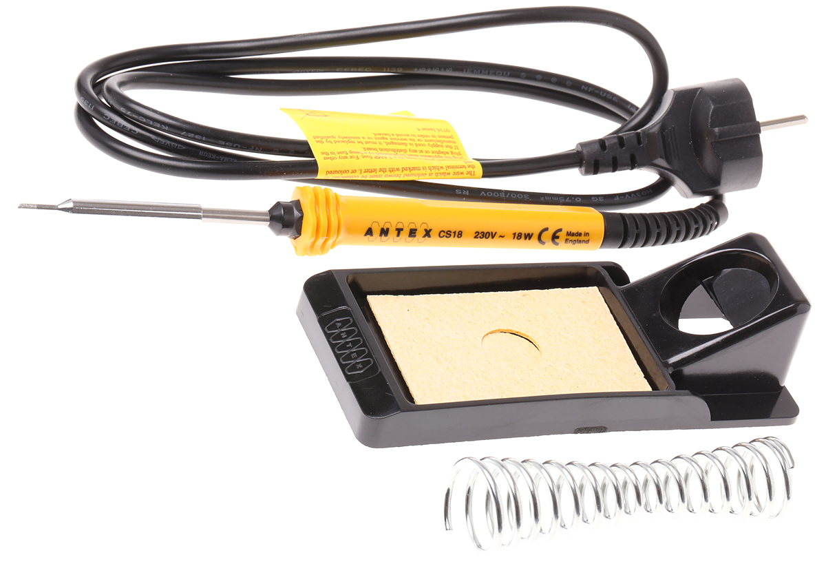 Antex Electronics 18W Electric Soldering Iron Kit