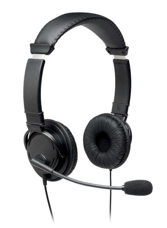 Kensington K97601WW Black Headband USB