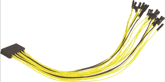 Pico Technology KA044 Oscilloscope 20-Way Digital Cable, Model TA136, For Use With PicoScope 2205 MSO, 25 cm