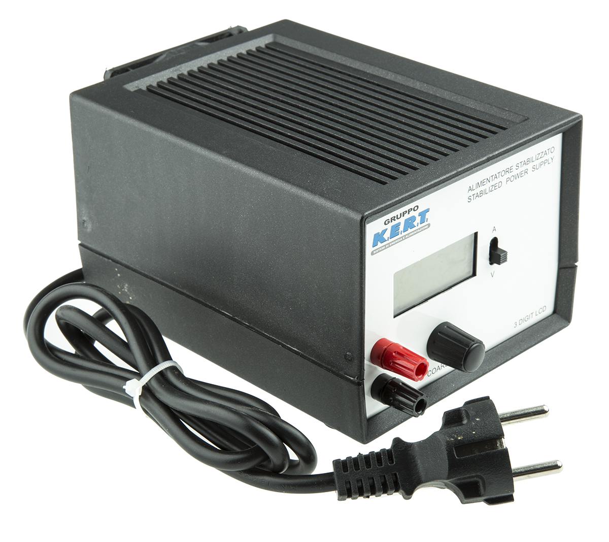 Kert Digital Bench Power Supply, 1-Output 15V, 90 W, 10 A Max