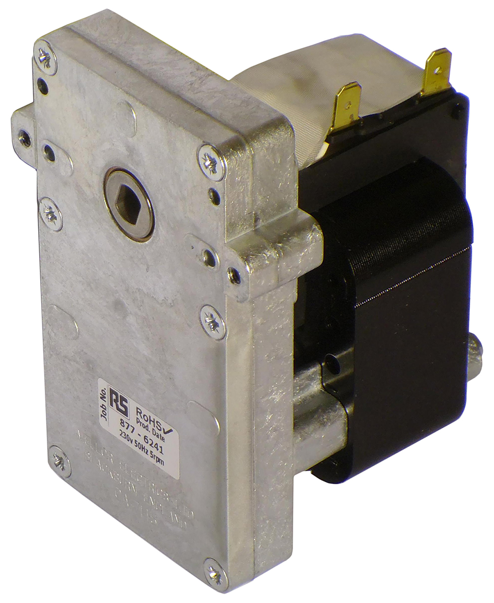 Mellor Electric KB Clockwise AC Geared Motor, 26 W, 1 Phase, 230V