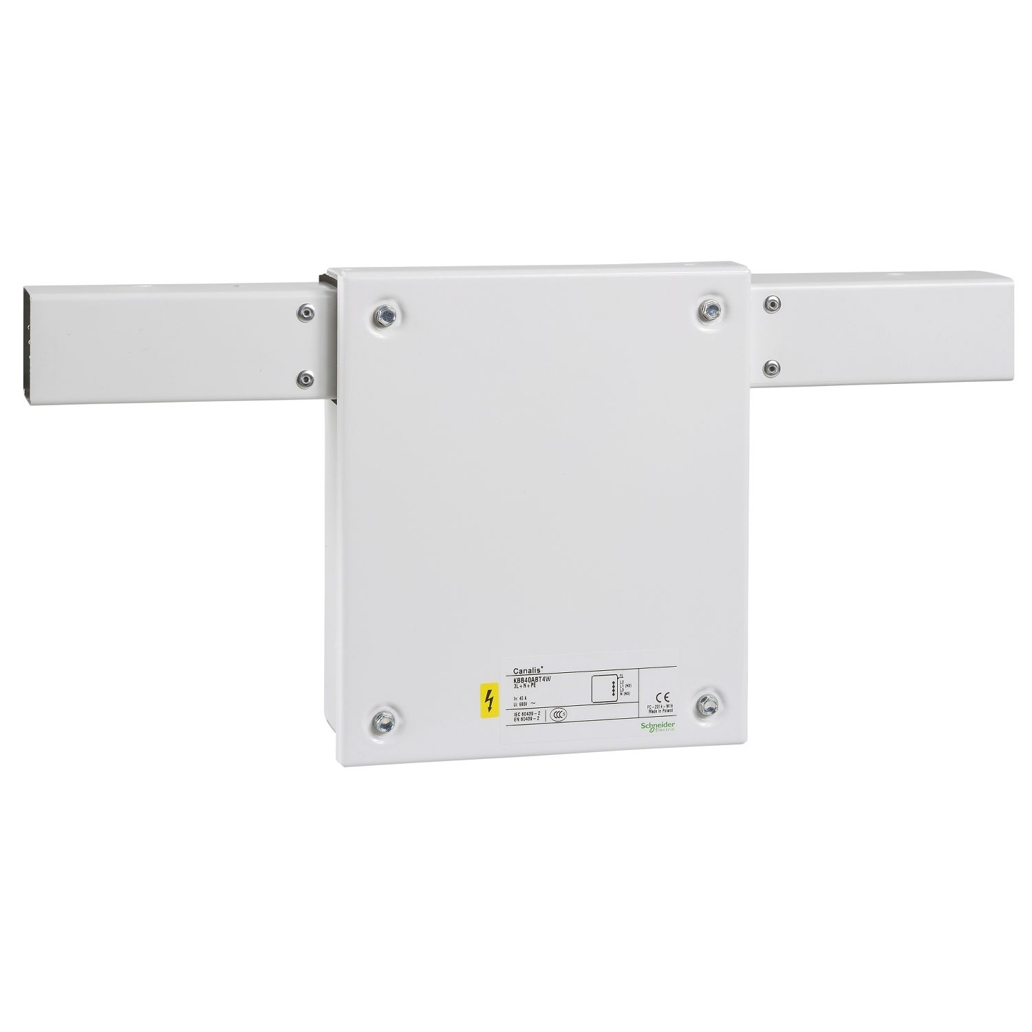 Schneider Electric Busbar Trunking, 40A, 75.7 mm, Canalis KBA Series