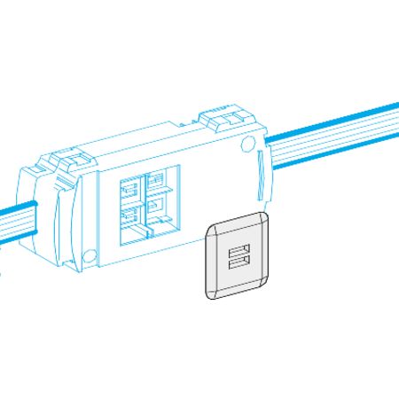 Schneider Electric Busbar Trunking Blanking Plate, Canalis Series