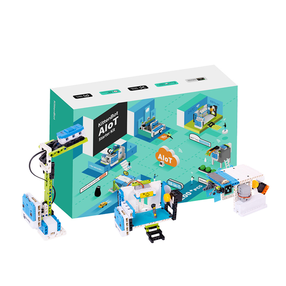 Kittenbot KBK9036B BBC Micro:bit Add-on Kittenbot AIoT Starter Kit - IoT kit for Micro:bit