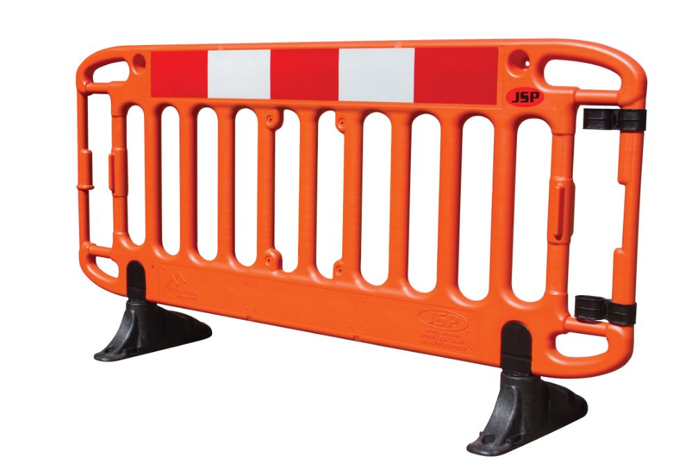 JSP Orange Safety Barrier, Polyethylene
