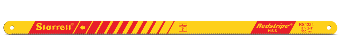 Starrett 300 mm Bi-Metal Stainless Steel Hacksaw, 24 TPI