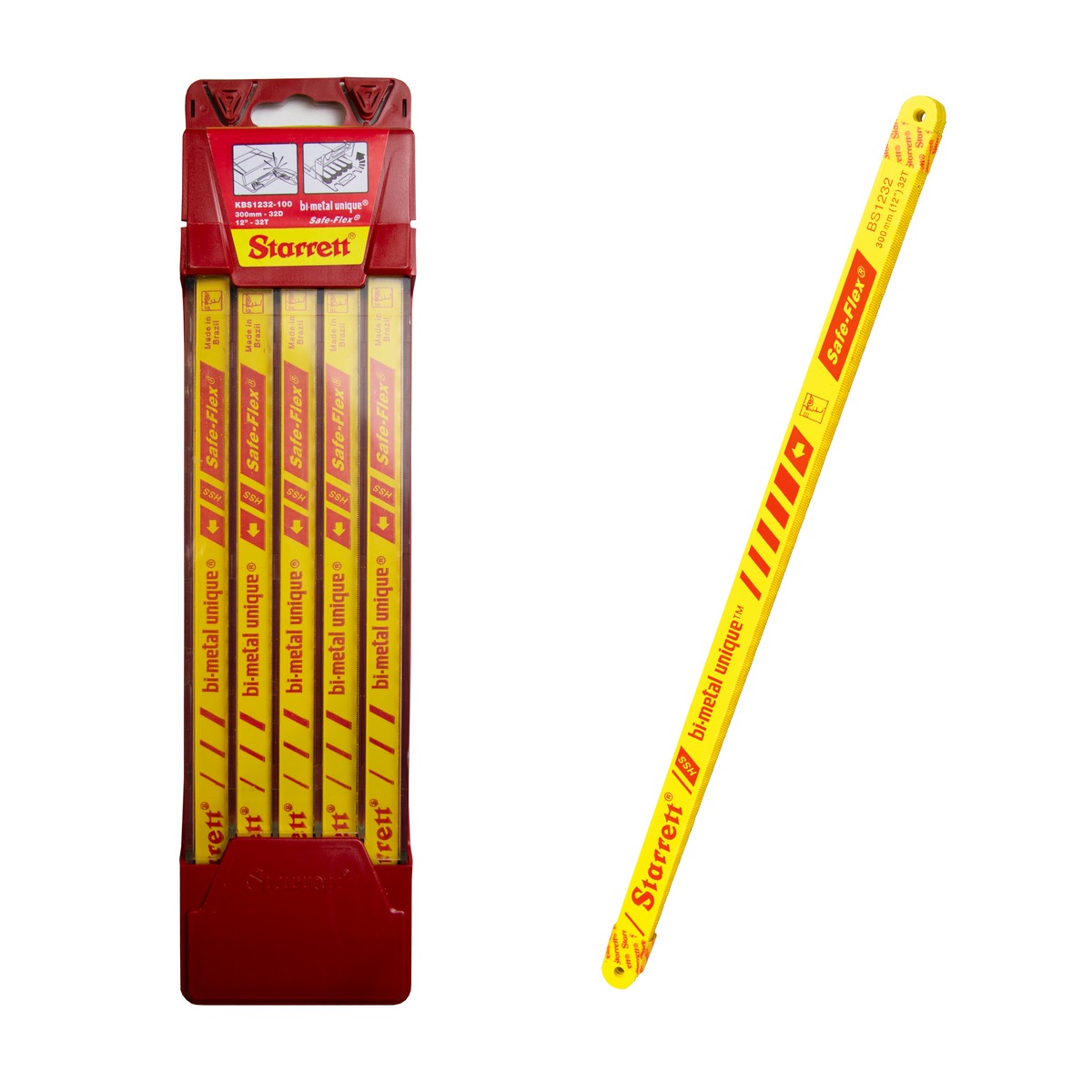 Starrett 300 mm Bi-Metal Stainless Steel Hacksaw