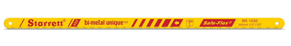 Starrett 300 mm Bi-Metal Stainless Steel Hacksaw, 24 TPI