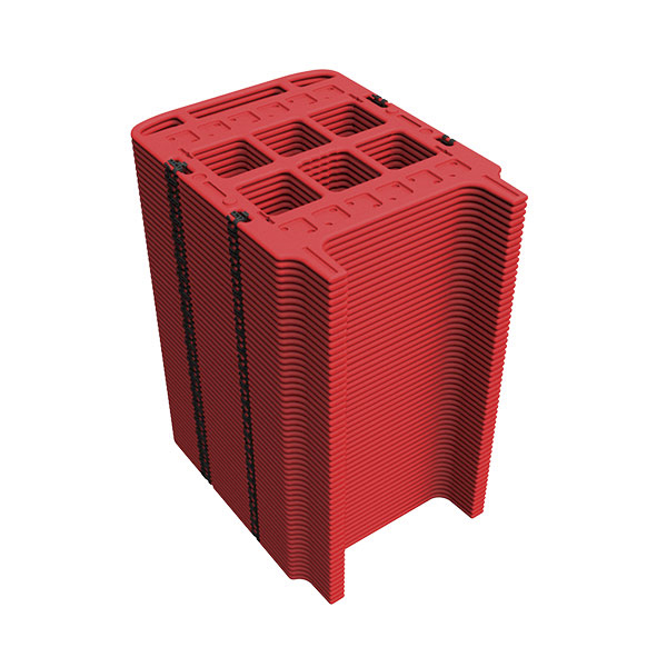 JSP Red Safety Barrier, Folding Barrier