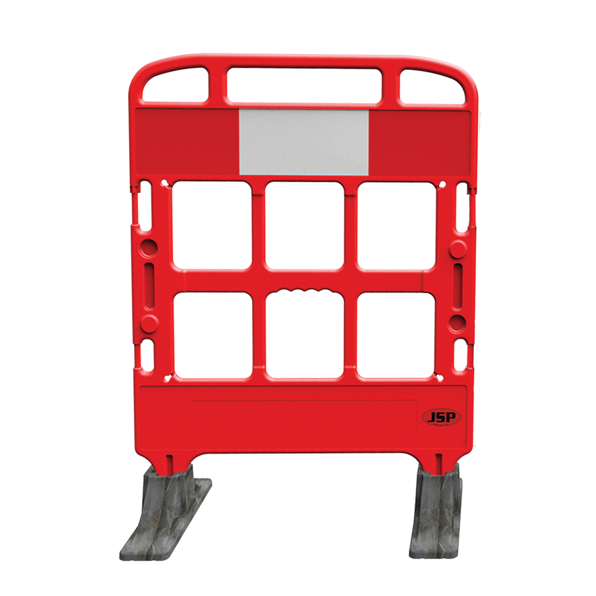JSP Red Safety Barrier, Red Tape, Plastic, 600 mm
