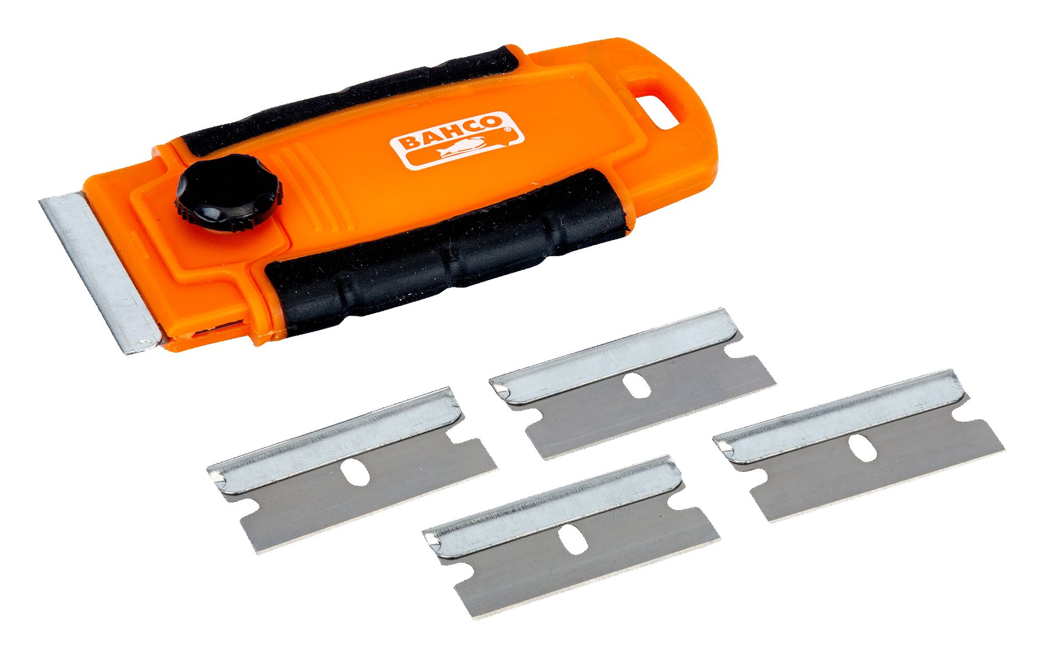 Bahco Plastic 2 Component Plastic Body Window Scraper, 5 piece