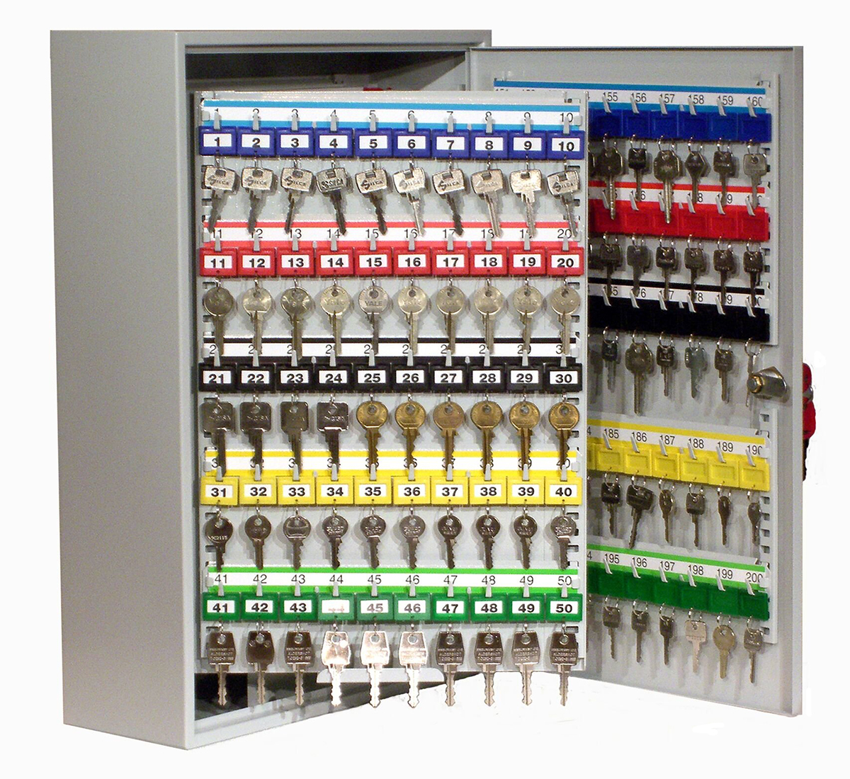 kc200 Securikey KC200 Grey Steel Key Cabinet Wall