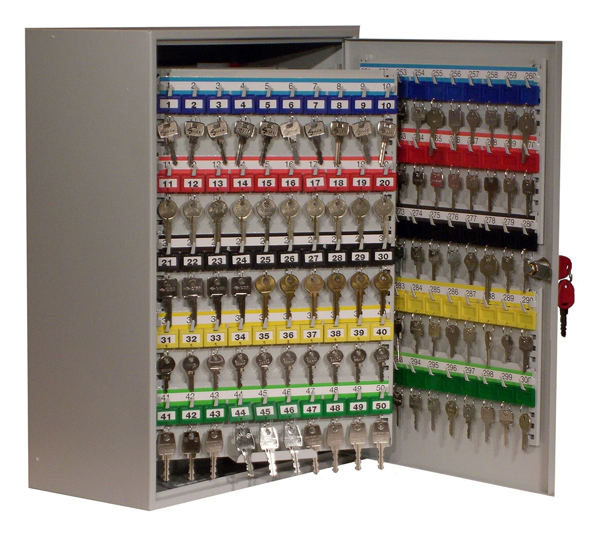 kc300 Securikey KC300 300 Grey Steel Key Cabinet Wall