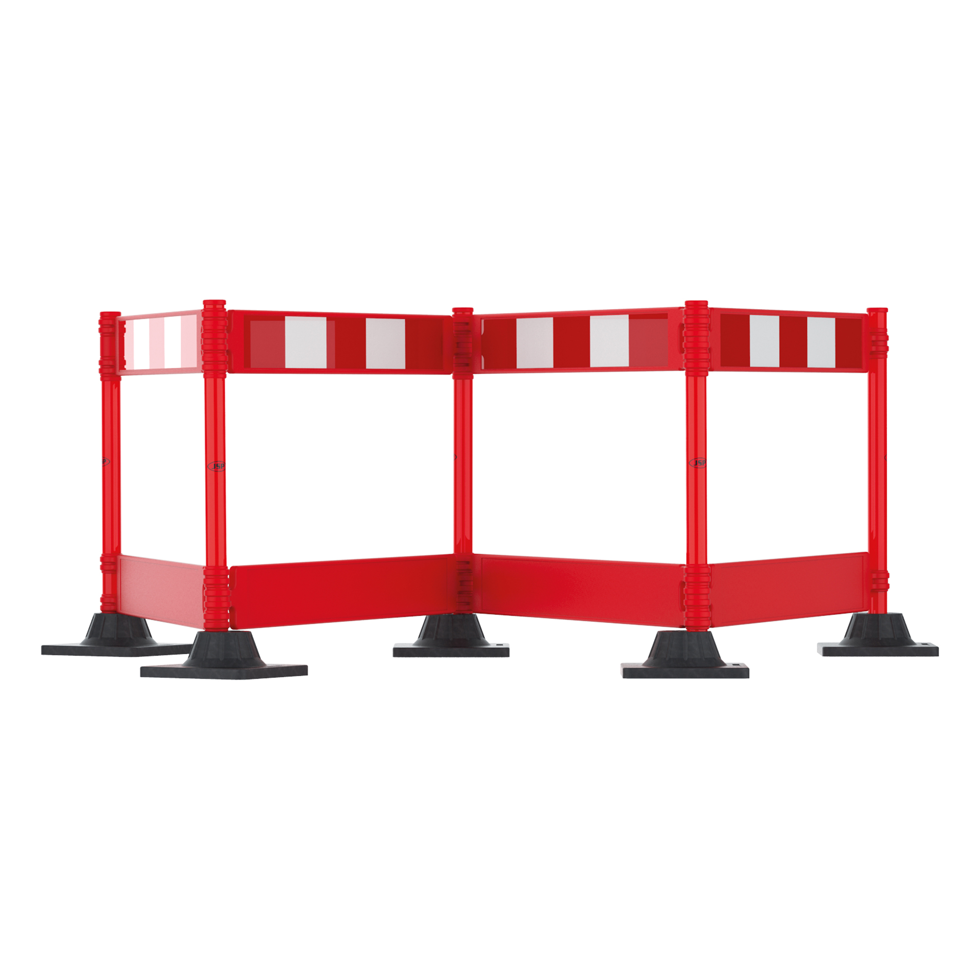 JSP Red Safety Barrier, Red Tape, Plastic, 200 mm