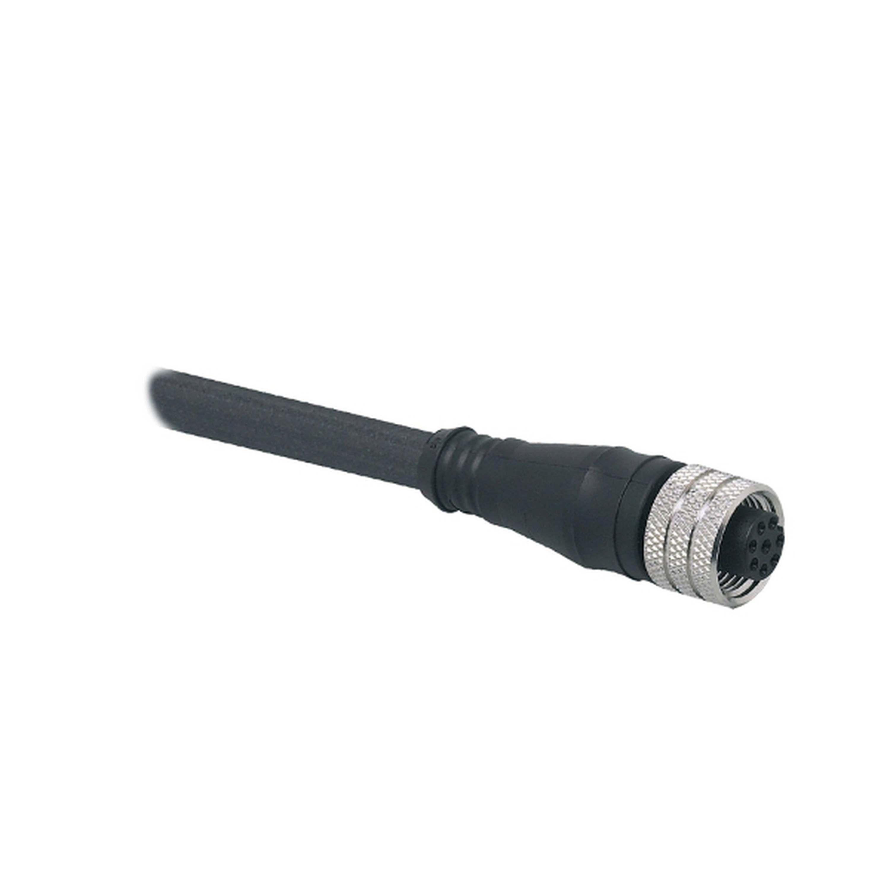 Leuze KD Series Cable, 5 Cores, 0.34 mm² CSA, Screened, 50000 mm, Black Polyurethane Sheath