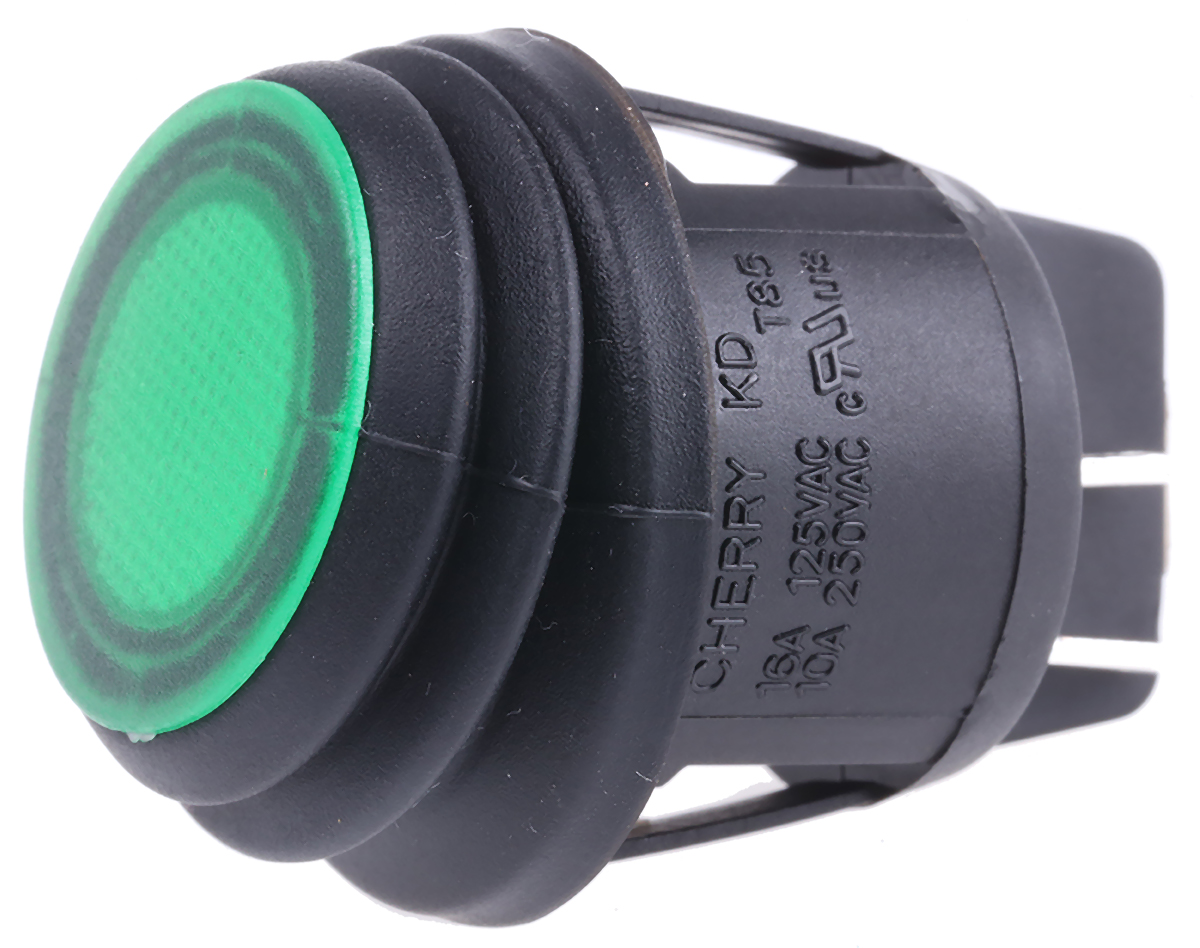 ZF Illuminated DPST, On-Off Off-On Rocker Switch Panel
