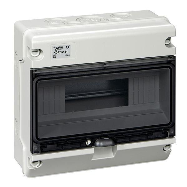 Schneider Electric Mureva Light Grey Polymer Back Box, IP65, Surface Mount 125 mm 248mm 125 mm