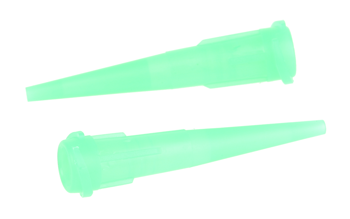 Kahnetics Green Taper Dispensing Tip, 18 Gauge