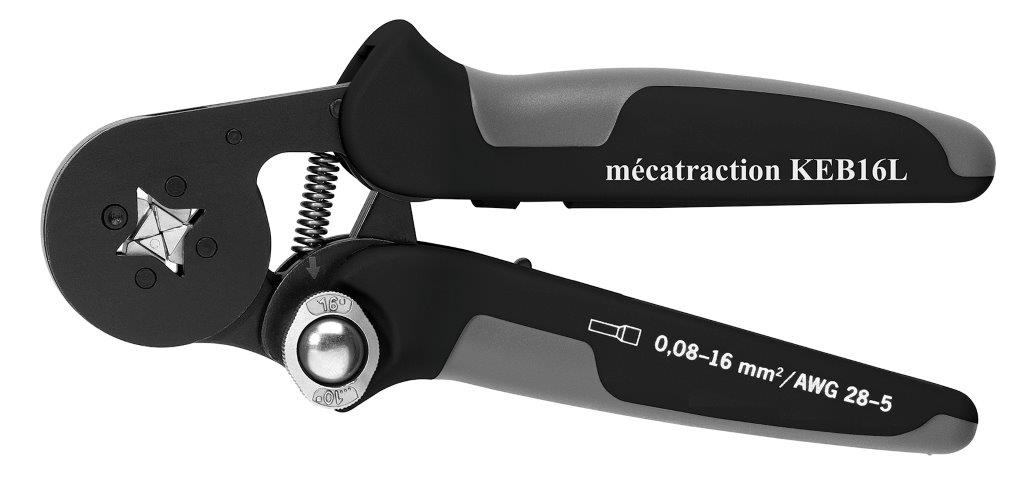 MECATRACTION KEB Crimp Tool Crimp Tool for Wire Ferrules