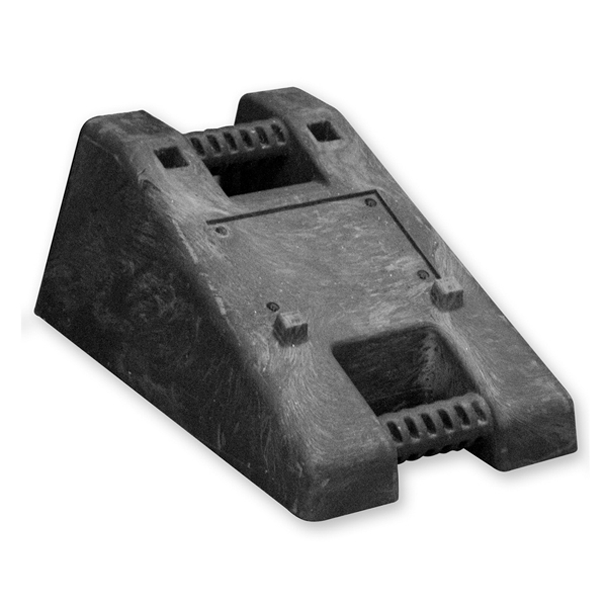 JSP Black Safety Barrier, Recycled Polyvinyl Chloride, 120 cm