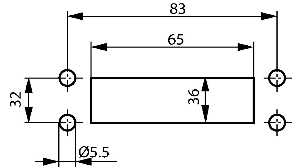 kel-106 Icotek Polyamide Cable Trunking Frame KEL 17 mm 58mm