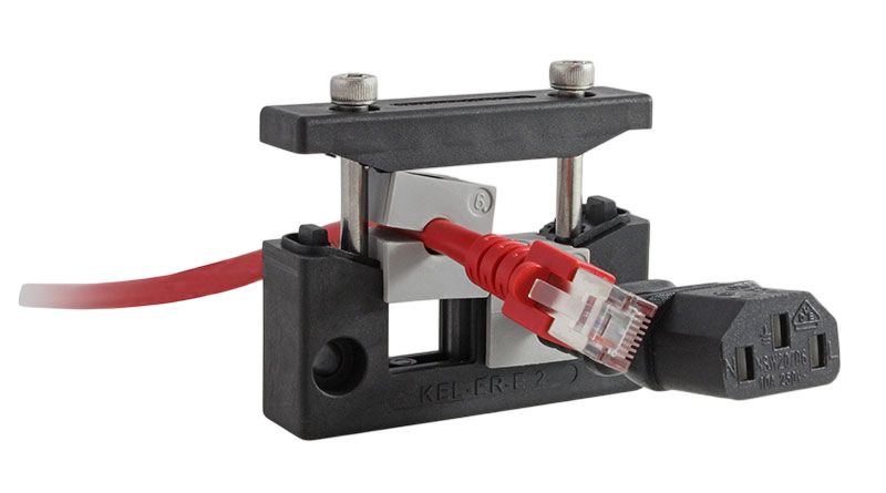 Icotek KEL Series Grey, Black Polyamide Cable Gland Kit, PG13.5 Thread, 1 mm min., 35 mm max., IP66