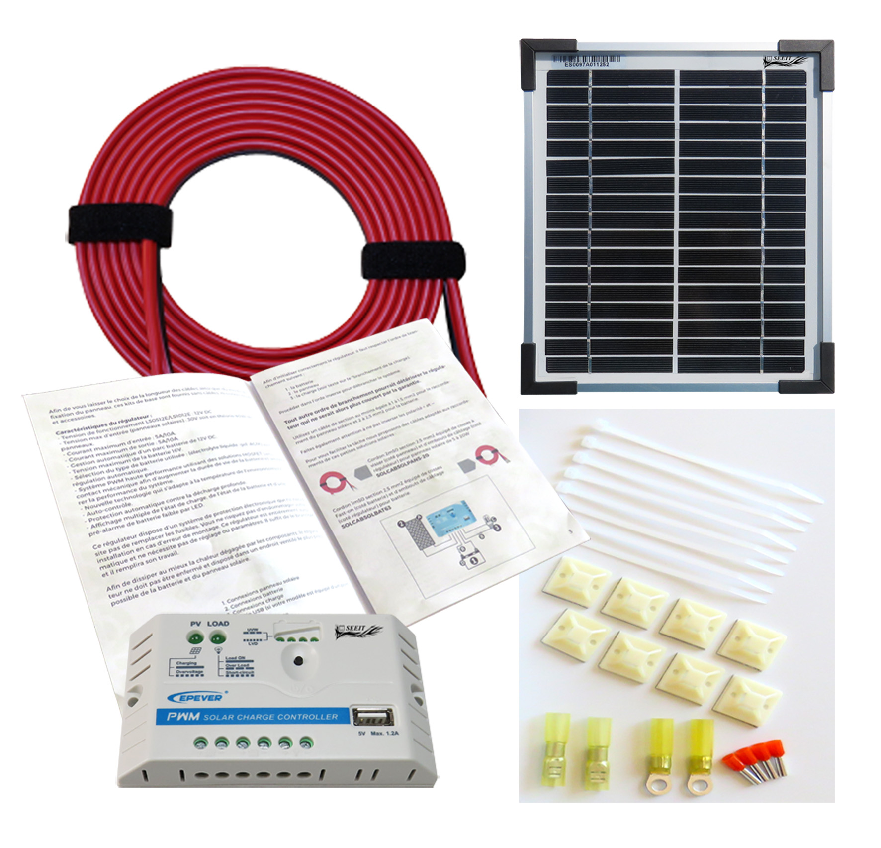 Seeit 5 W Monocrystalline Photovoltaic Solar Panel