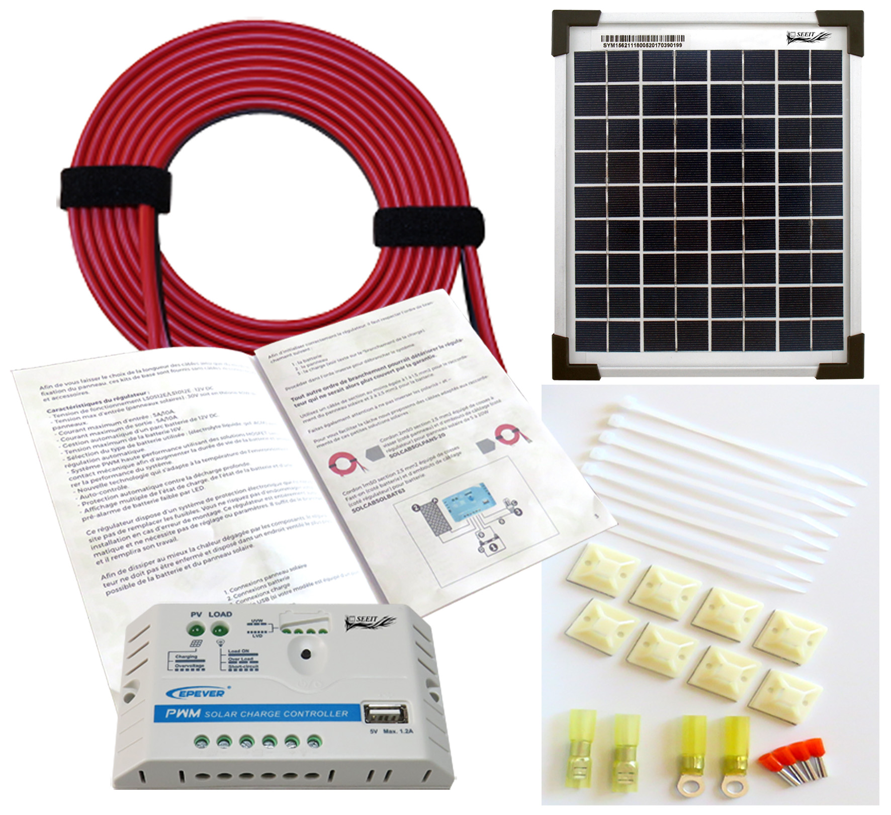 Seeit 5 W Solar Panel Kit Solar Panel