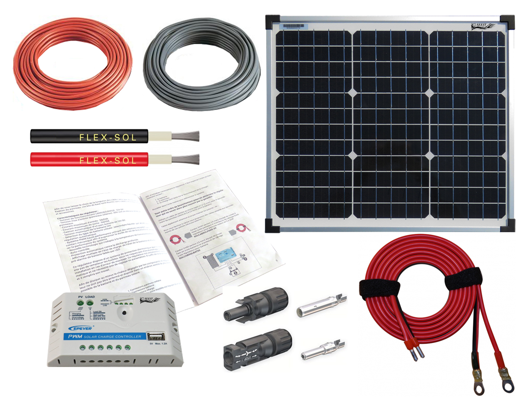 Seeit 30 W Monocrystalline Photovoltaic Solar Panel