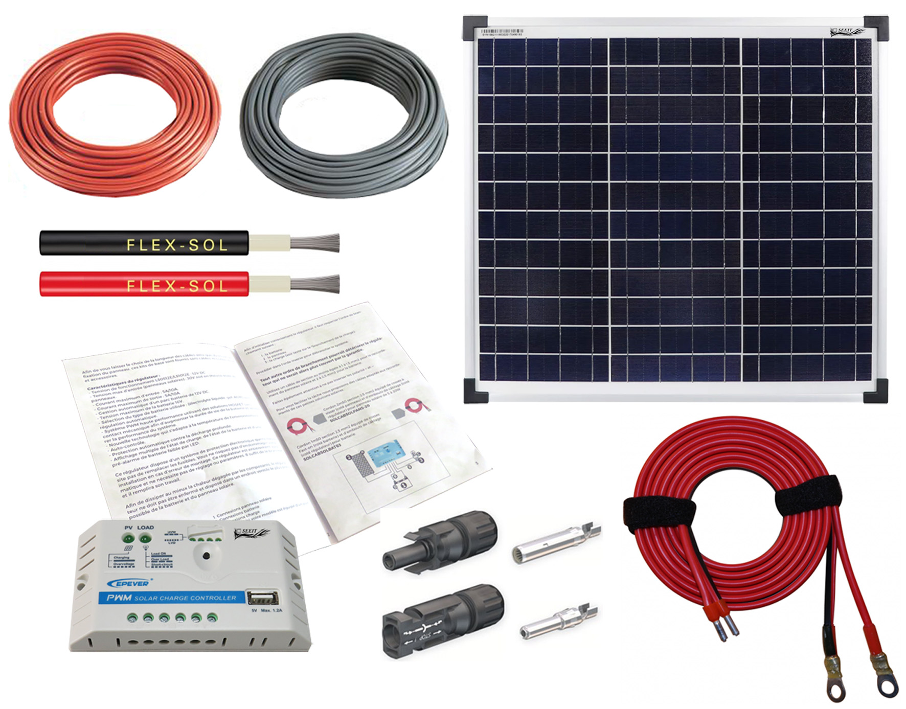 Seeit 30 W Solar Panel Kit Solar Panel