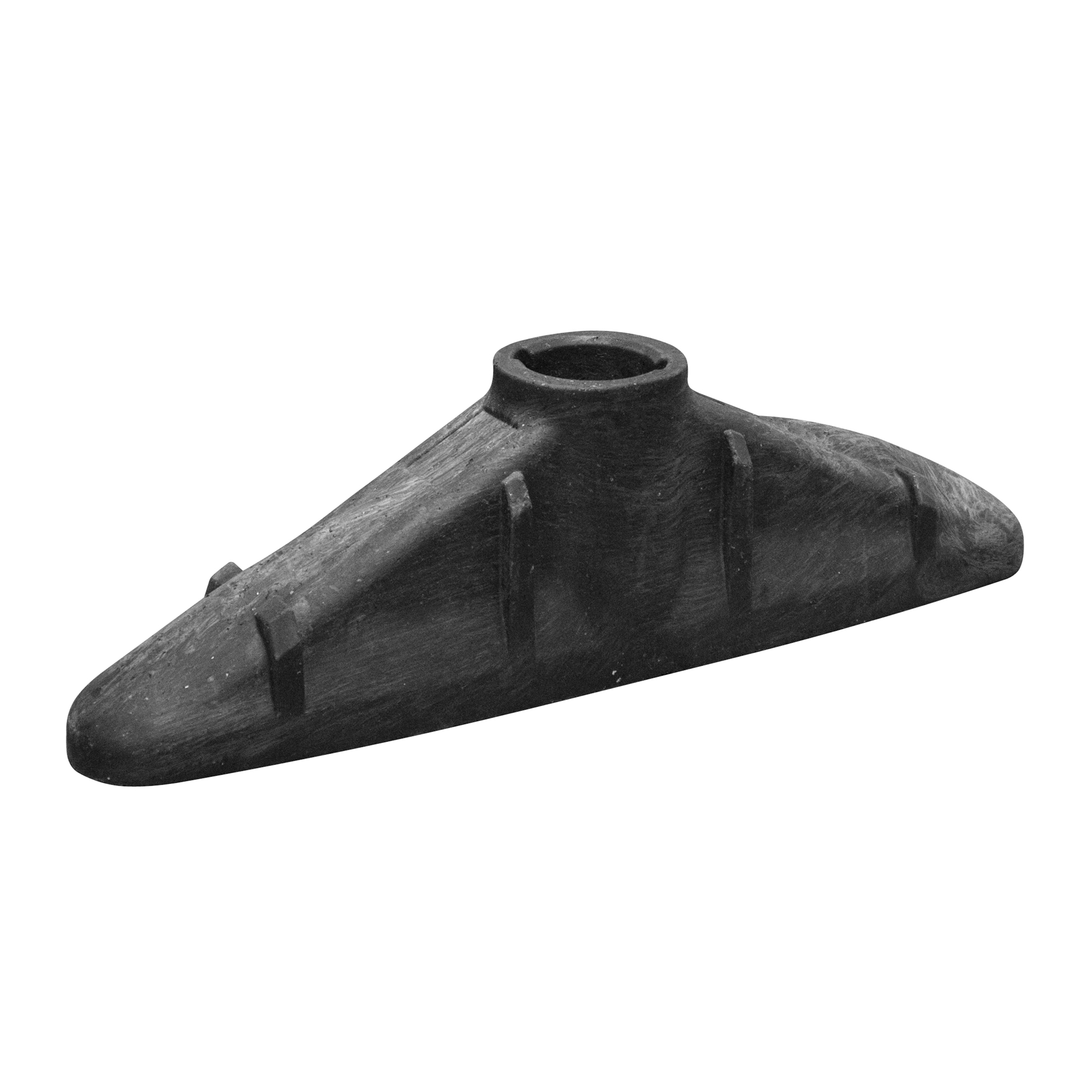JSP Black Safety Barrier, Polyvinyl Chloride