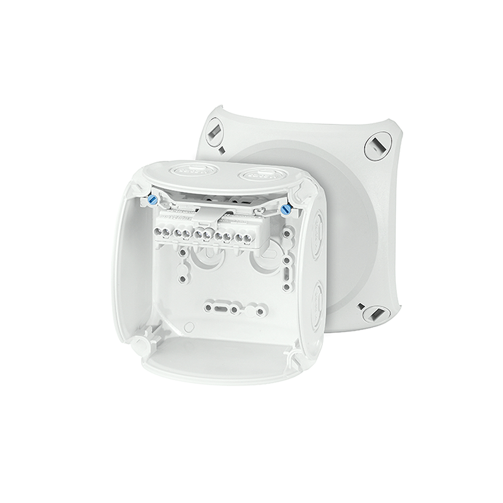 HENSEL KF Series Grey Polycarbonate Terminal Box, IP66, 5 Terminals, 70 mm, 104mm 104 mm
