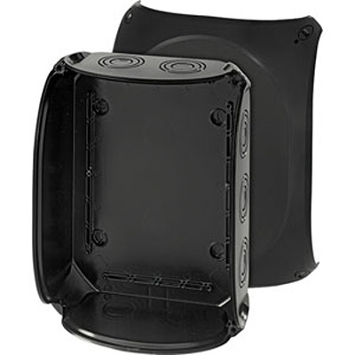HENSEL KF Series Black Polycarbonate Junction Box, IP66, IP67, IP69, 122 mm, 295mm 225 mm