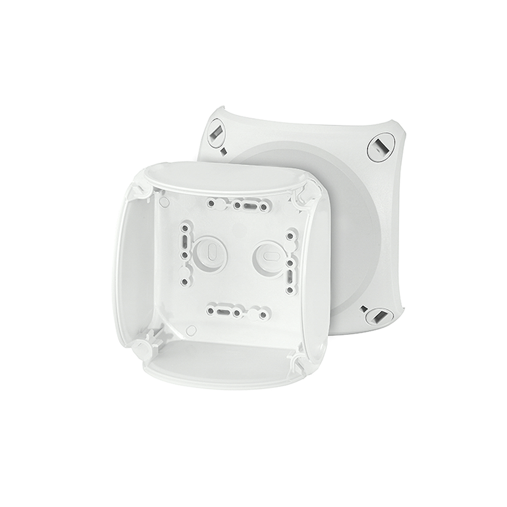 HENSEL KF 0400 H Series Grey RAL 7035 Polycarbonate Junction Box, IP67, IP69, IP66, 104 mm, 104mm 104 mm