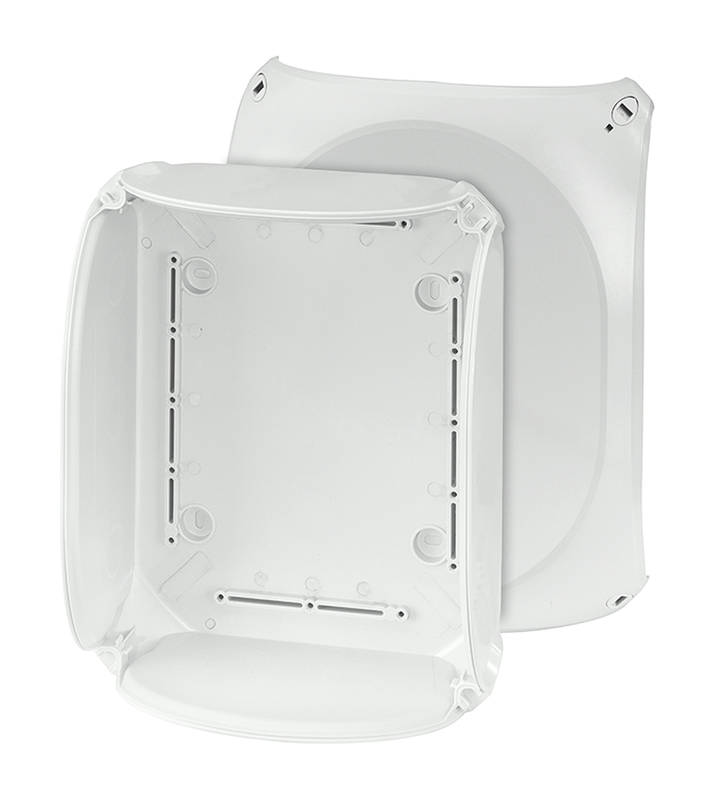 HENSEL KF 2500 H Series Grey RAL 7035 Polycarbonate Junction Box, IP66, IP69, IP67, DNV GL, 205 mm, 255mm 205 mm