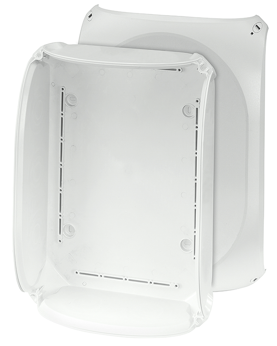 HENSEL KF 5000 H Series Grey RAL 7035 Polycarbonate Junction Box, IP67, IP66, IP69, 255 mm, 355mm 255 mm