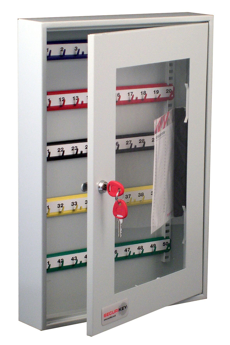 Securikey KG050 Grey Steel Key Cabinet Wall