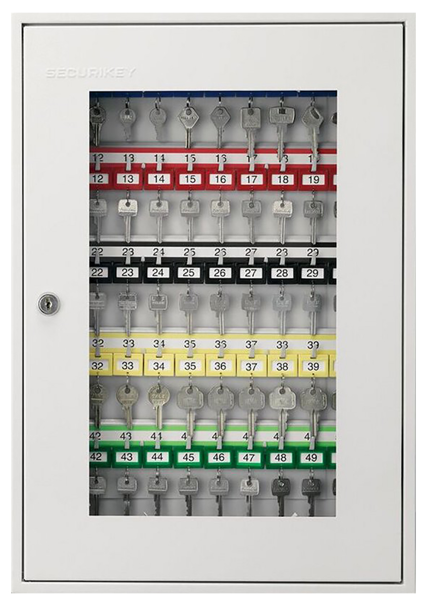 kg050 Securikey KG050 Grey Steel Key Cabinet Wall