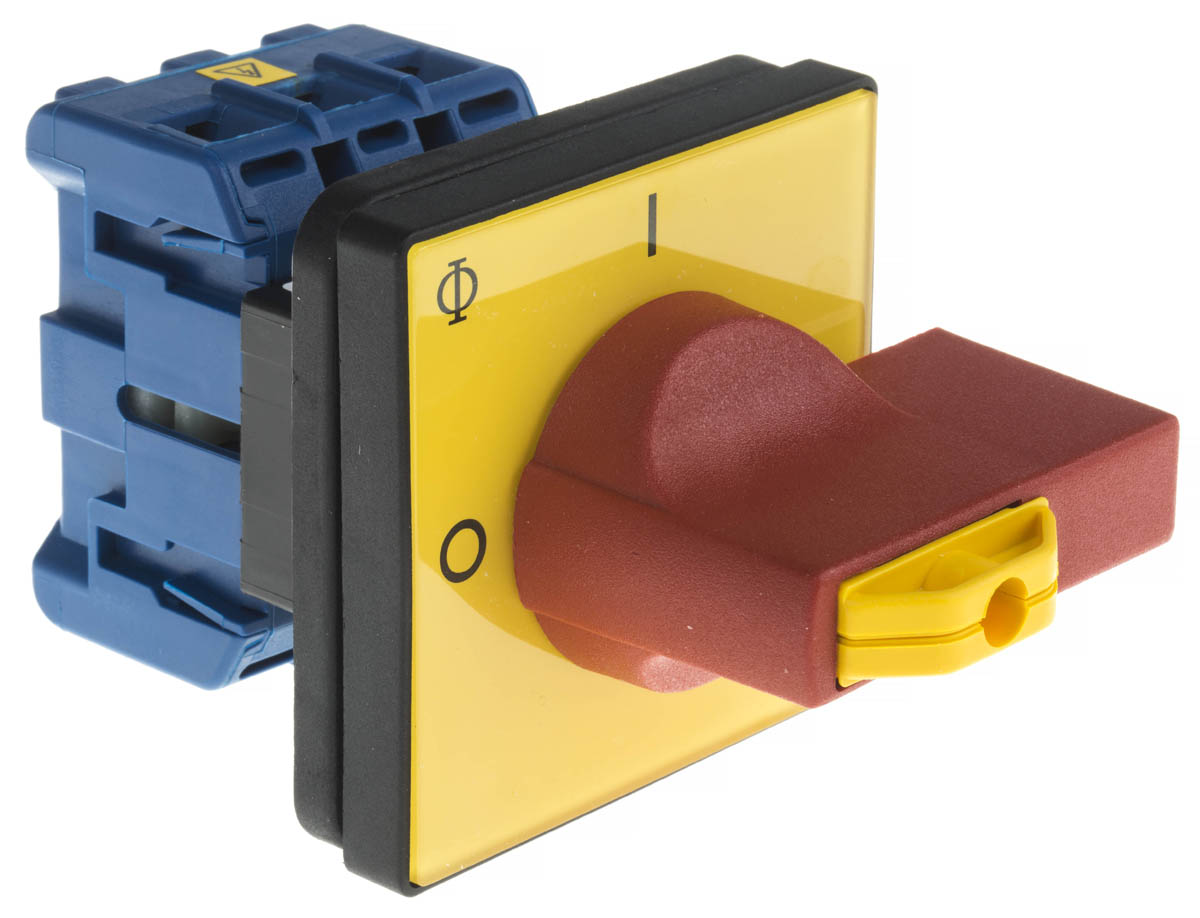 Kraus & Naimer 3-Pole Panel Mount Isolator Switch -, IP65, 25A, 7.5 kW