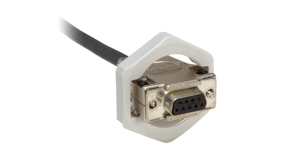 Icotek Grey Polycarbonate Cable Gland Locknut, M32 Thread