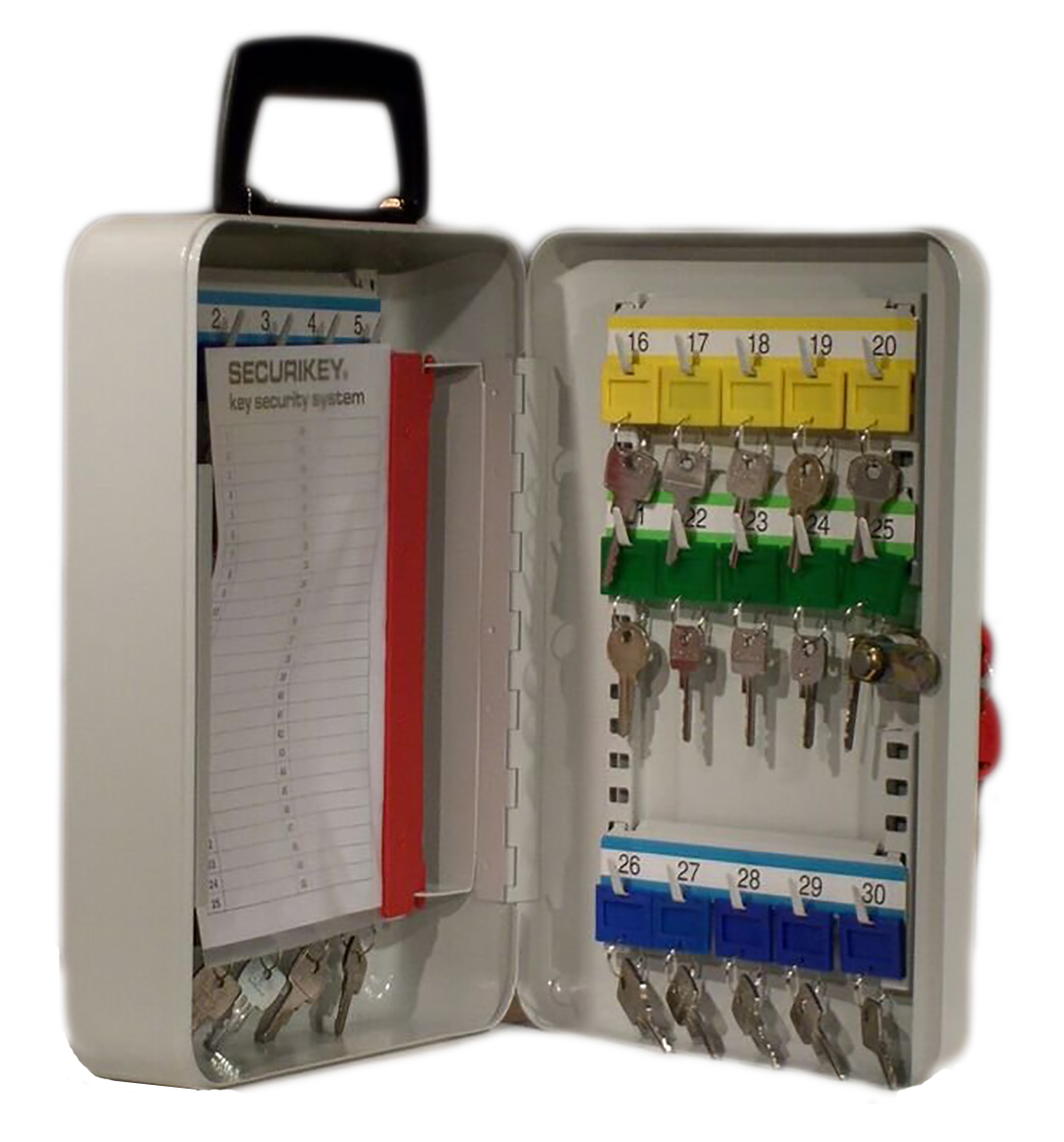 kh030 Securikey KH030 30 Grey Steel Key Cabinet Wall
