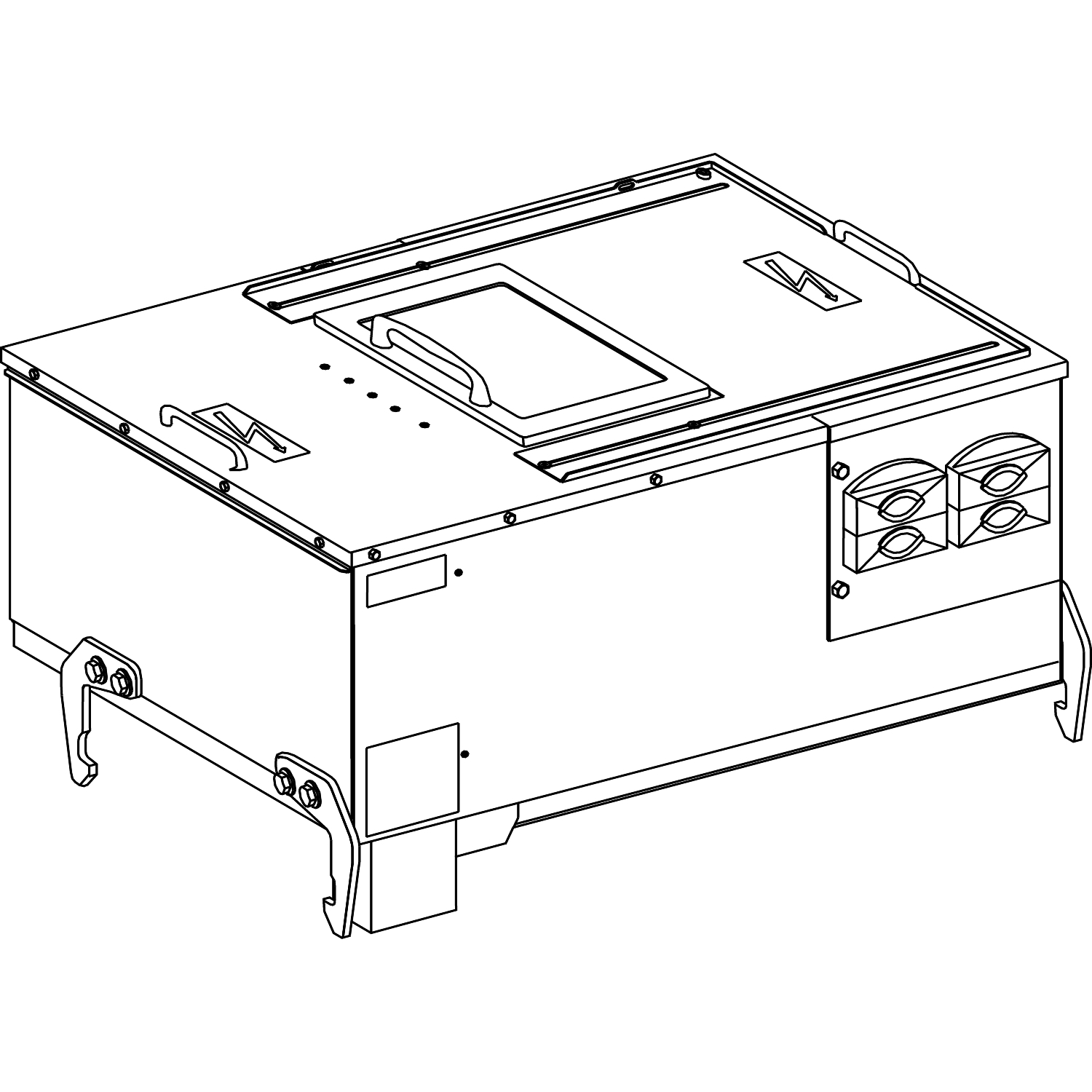 Schneider Electric Busbar Tap-Off Unit, 630A, 680 mm, Canalis Series