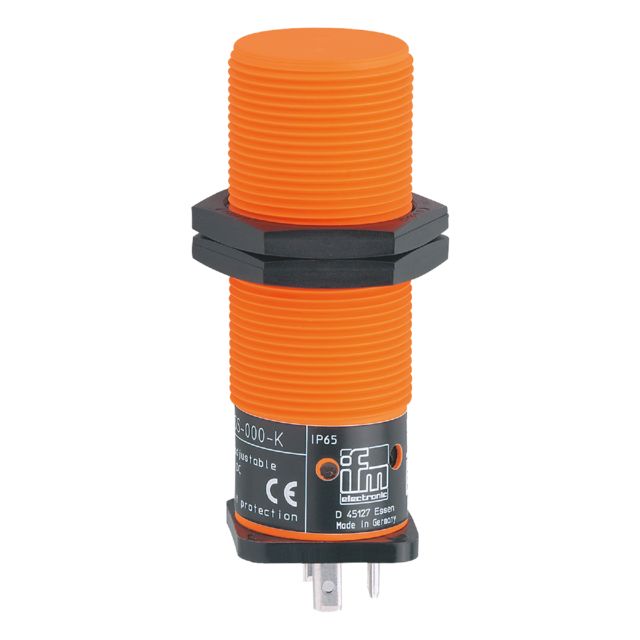 ifm electronic KI5038 Threaded Barrel Capacitive Proximity Sensor KI5 15 mm, M30 PNP 250mA 36V dc 36 V ac 36 V dc