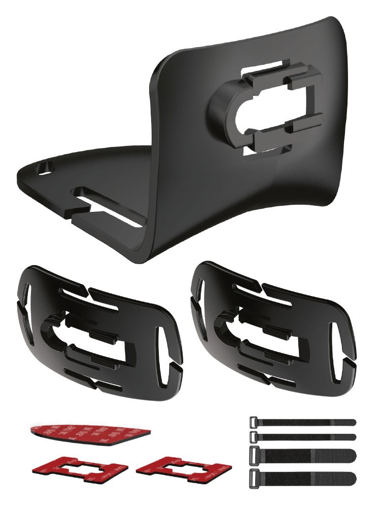 LEDLENSER Plastic Hard Hat Clip Black