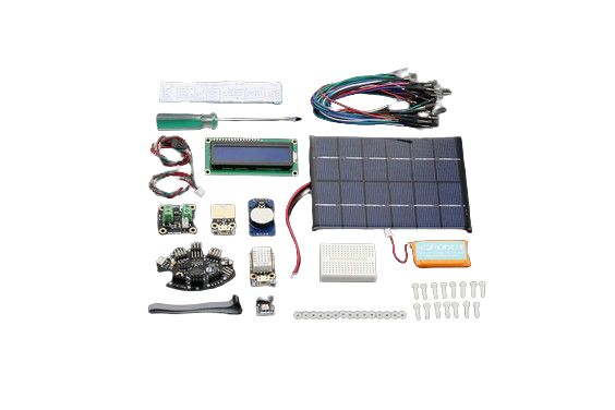 kit0094 DFRobot Weather Station Kit with Solar Panel, Arduino Compatible Kit