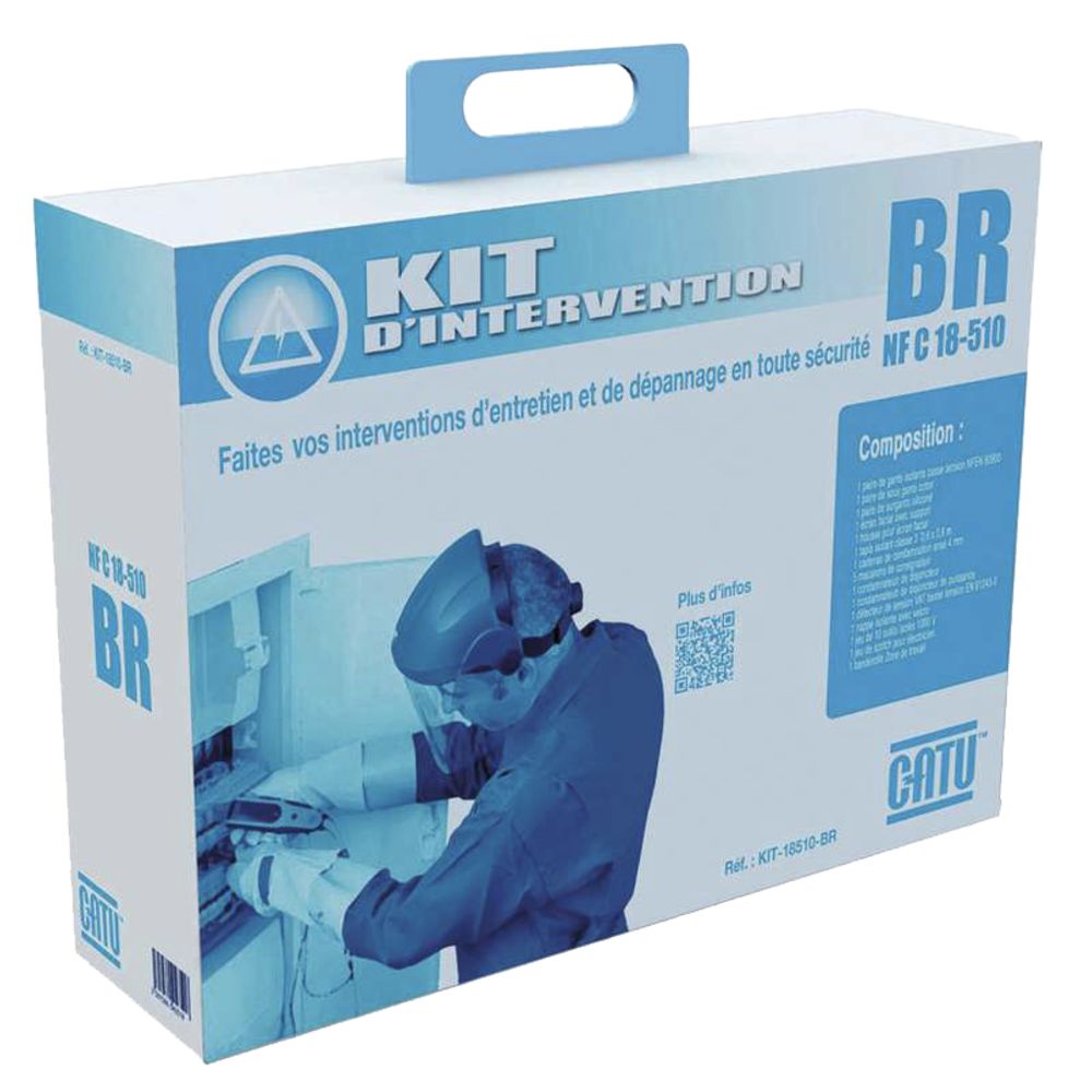 Catu General PPE Combination Kit Containing AL-201/11, AL-43, AP-467, CG-10-C, CG-80-H, CG-981-10, KIT-25, M-87384,