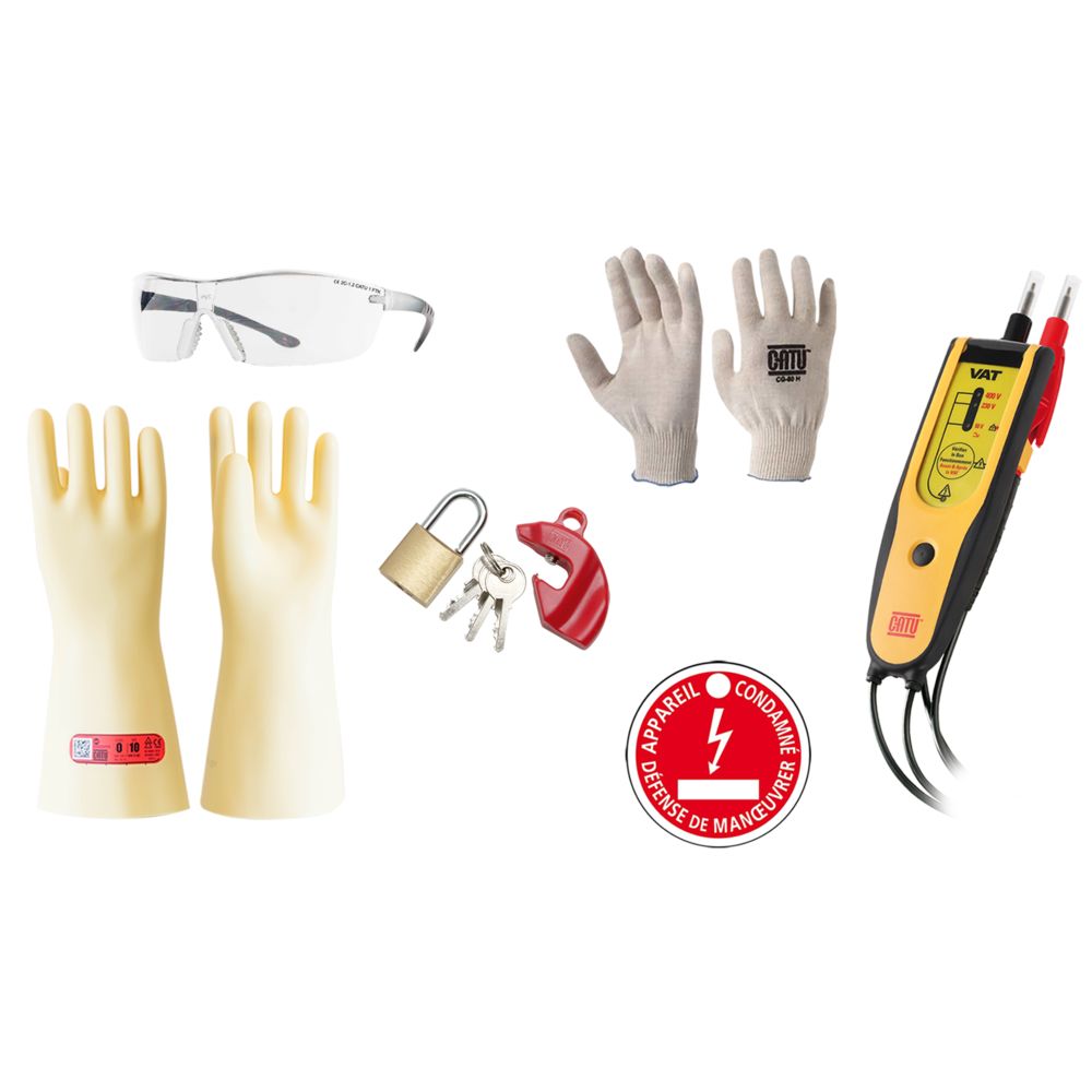 Catu General PPE Combination Kit Containing 99-8487, AL-201-C/1, AP-467, CG-10-C, CG-80-H, MO-11000, MS-917-BS